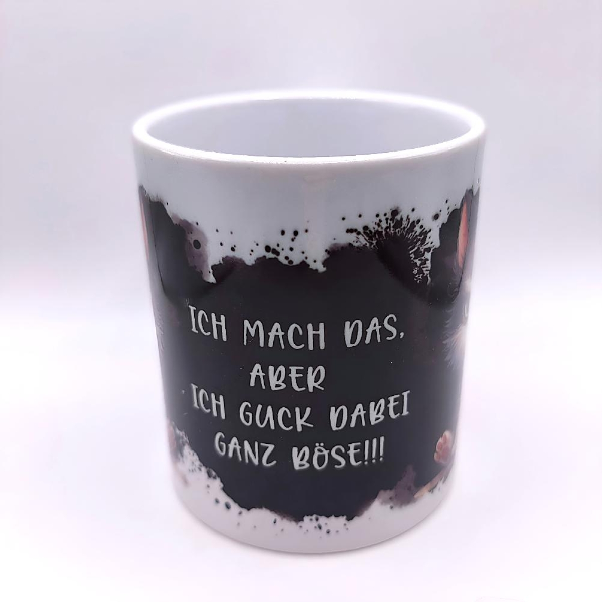Preview: Tasse Wolf grimmig böse
